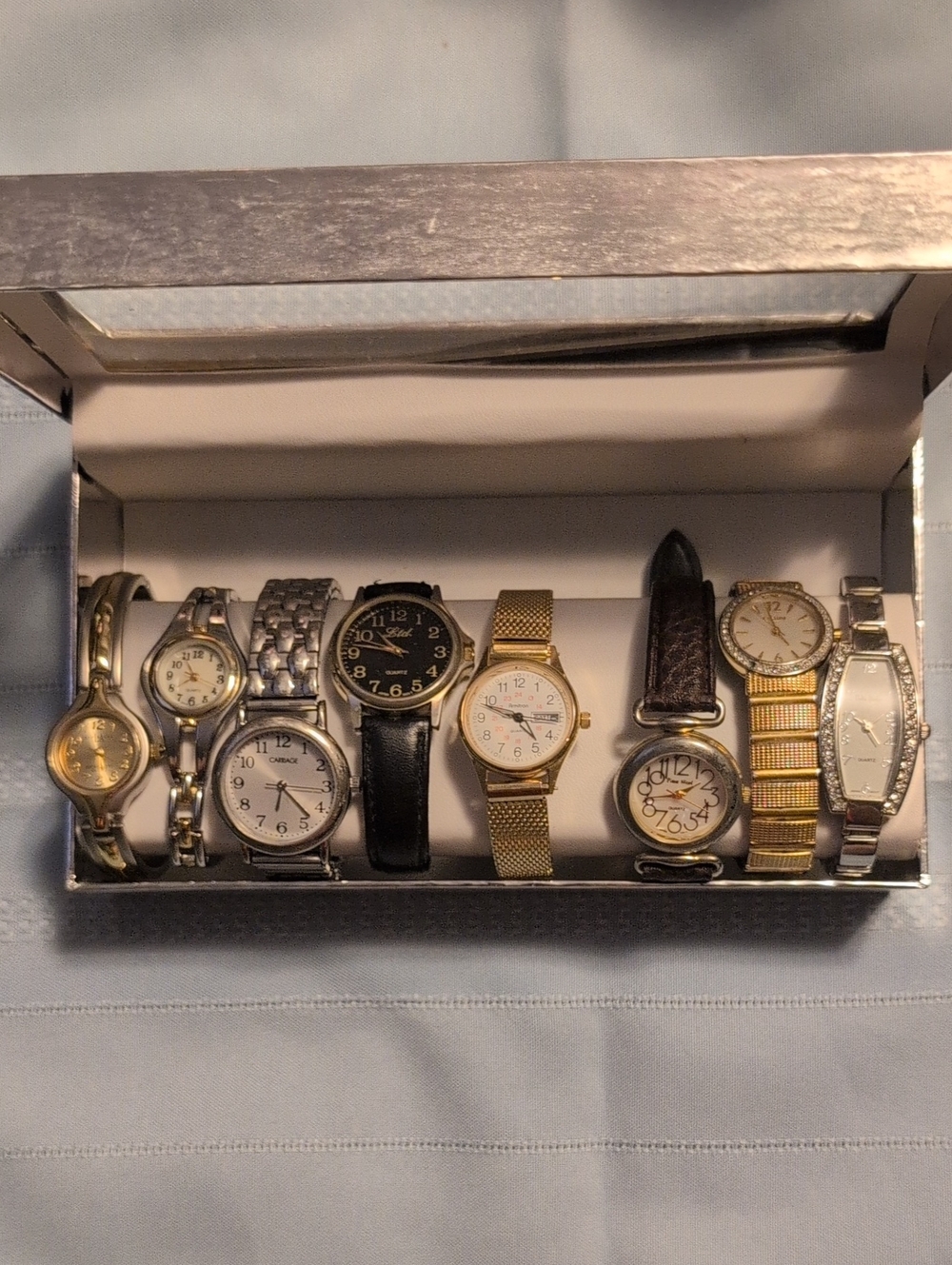 Vintage Mixed Watch Collection Gold & Silver Tones